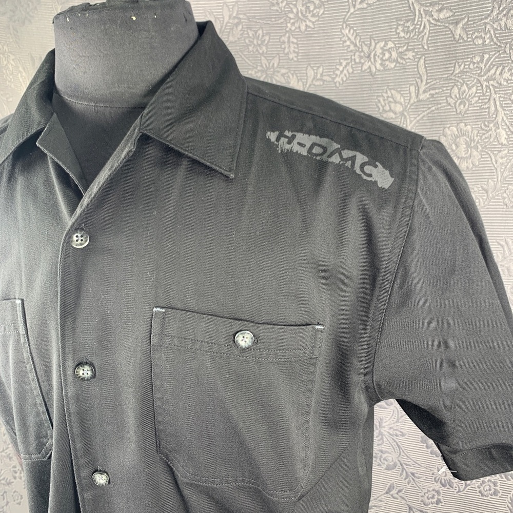 Harley Davidson Graphic Short Sleeve Button Down